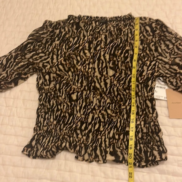 NWT Halogen Animal Print Top - Picture 4 of 8
